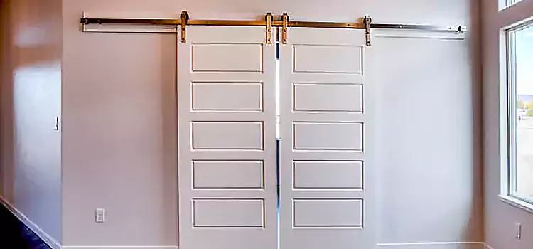 Glass Barn Door with Installation Hardware Kit West Vancouver