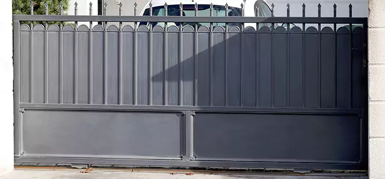 Metal Driveway Gate Installation West Vancouver