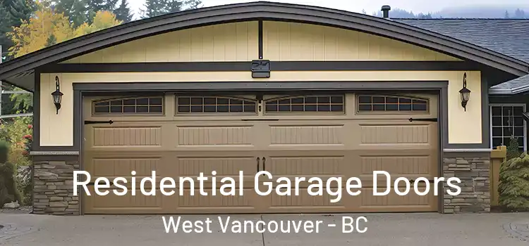  Residential Garage Doors West Vancouver - BC